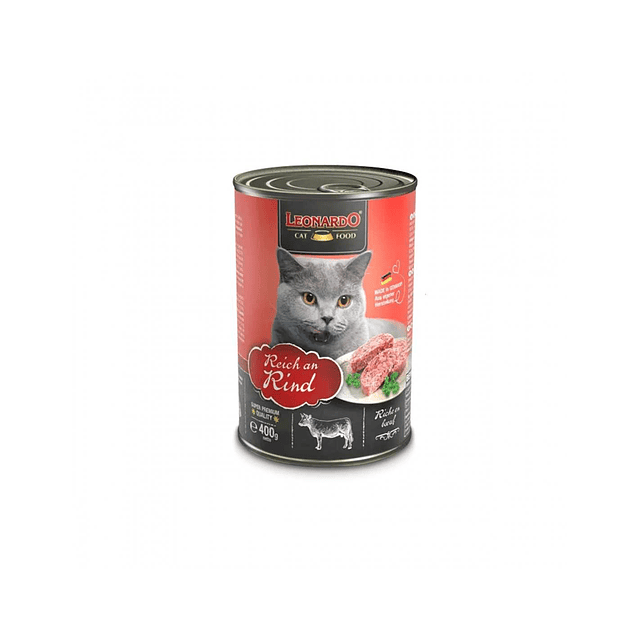 LEONARDO 400 GRS. LATA TERNERA
