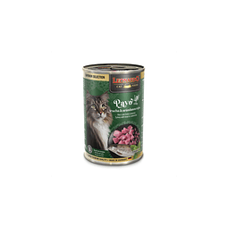 LEONARDO 400 GRS. LATA PAVO TRUCHA ARANDANO