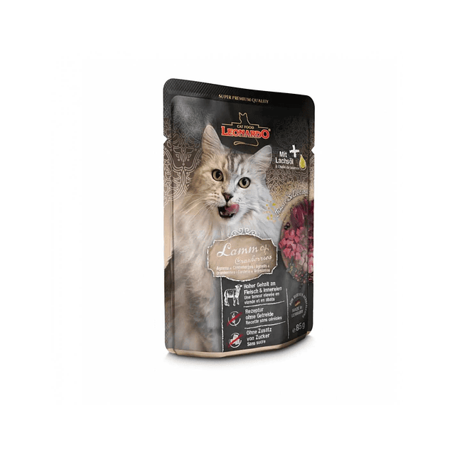 LEONARDO 85 GRS. SOBRE CORDERO ARANDANO