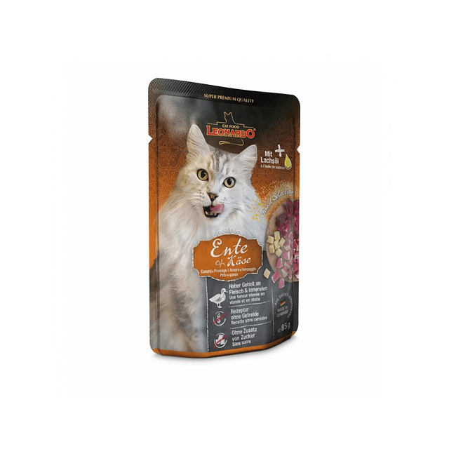 LEONARDO 85 GRS. SOBRE PATO QUESO