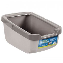 CAT IT BAÑO GRANDE BORDE GRUESO-GRIS CLARO