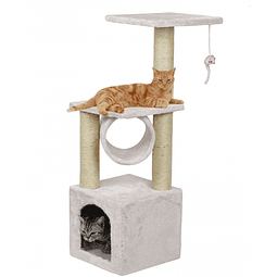 MP RASCADOR TIPO ARBOL BEIGE 30*30*92CM