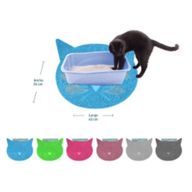 MP ALFOMBRA PARA ARENERO CARITA GATO 37*43