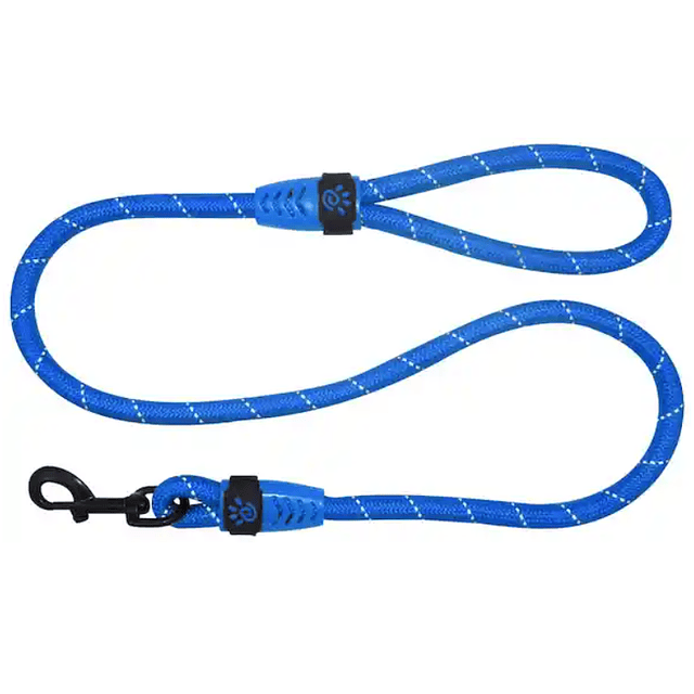 DOCO CORREA PERRO REFLECTANTE LARGE AZUL