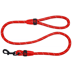 DOCO CORREA PERRO REFLECTANTE LARGE ROJO