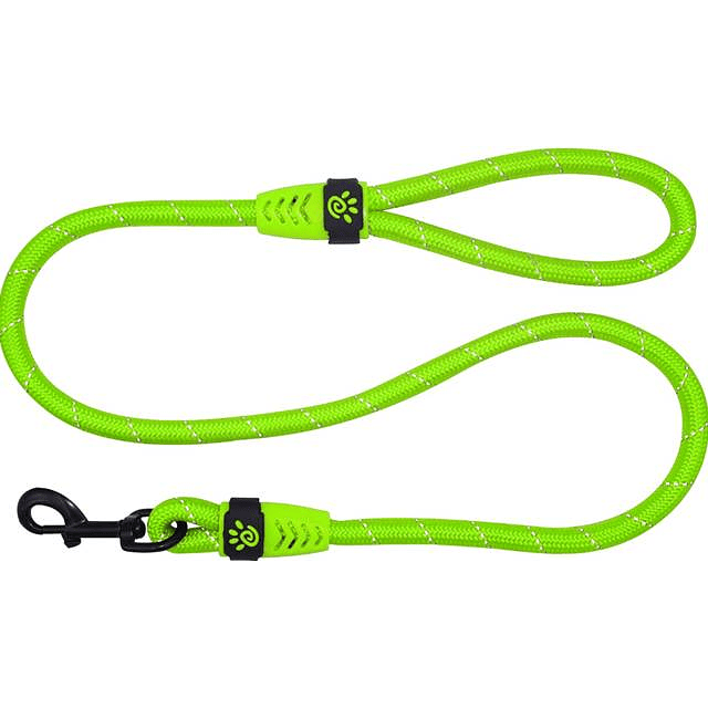 DOCO CORREA PERRO REFLECTANTE LARGE VERDE