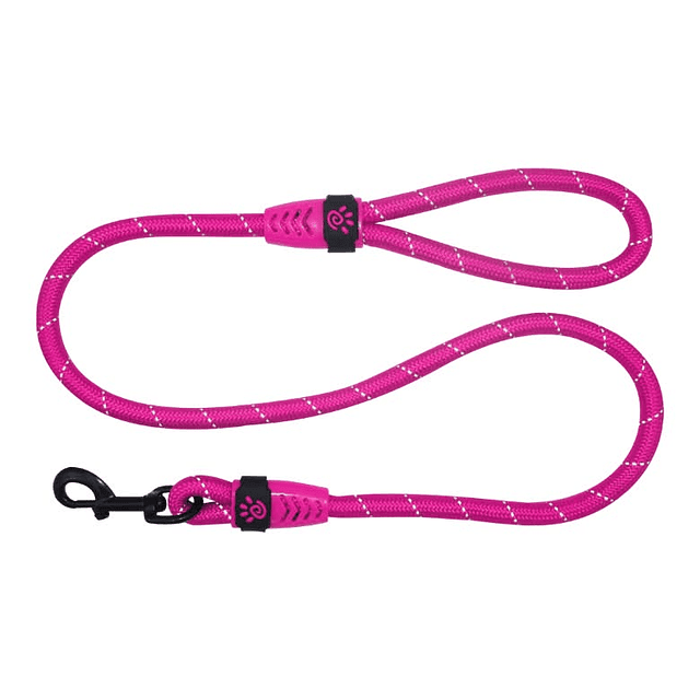 DOCO CORREA PERRO REFLECTANTE LARGE ROSADO