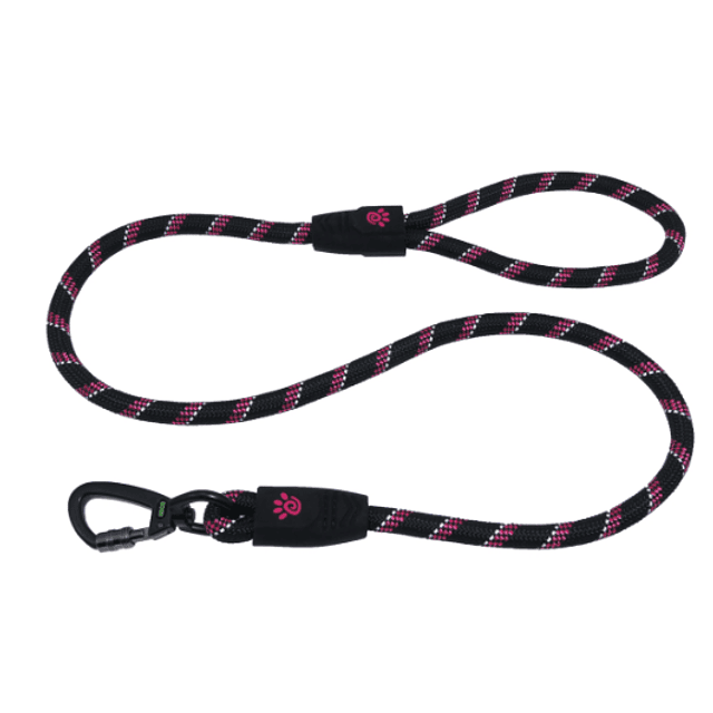 DOCO CORREA ROPE ROSADO/NEGRO- LARGE