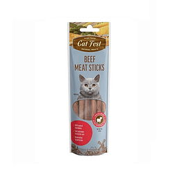 CATFEST BARRAS DE CARNE DE VACUNO 45 GR