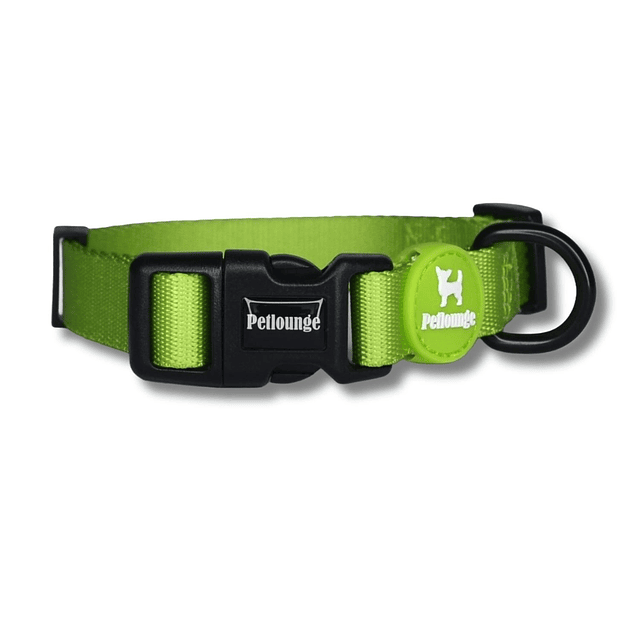 PETLOUNGE COLLAR EASY GLAM VERDE L/XL