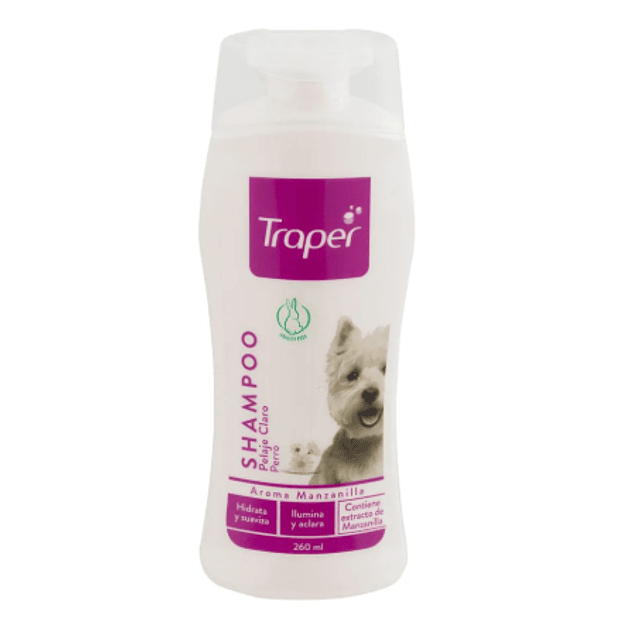 TRAPER SHAMPOO PELAJE CLARO MANSANILLA X 260 ML