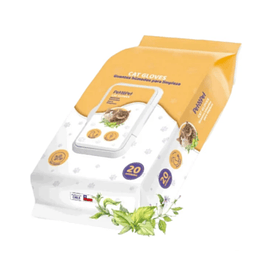 PETMYPET GUANTE LIMPIA CUERPO 20 UND