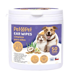 PETMYPET LIMPIADA OIDOS 50 UND