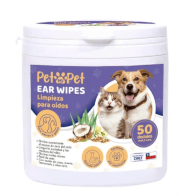 PETMYPET LIMPIADA OIDOS 50 UND