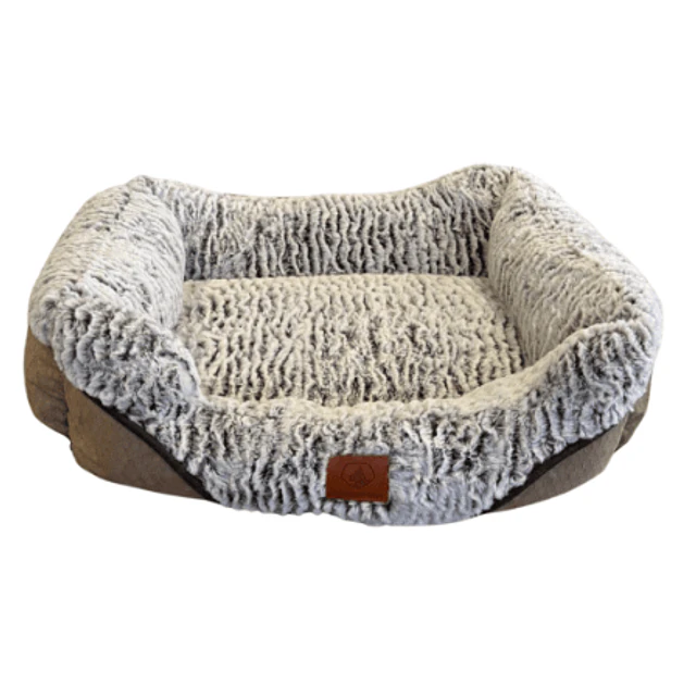 MP CAMA PERRO ALCOLCHADA CAFE S
