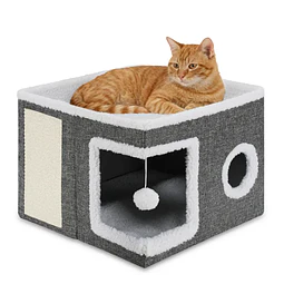 MP CUBO FELINO INGRESO ESQUINA 41*41*32