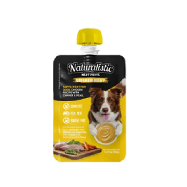 NATURALISTIC MEAT PASTE CHICKEN MEAT 90 GR