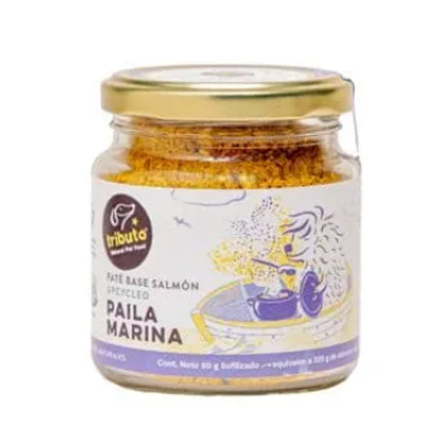 TRIBUTO 80 GRS.  PATE PAILA MARINA