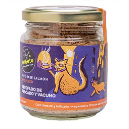 TRIBUTO 80 GRS. GATO PATE ESTOFADO PESCADO Y VACUNO