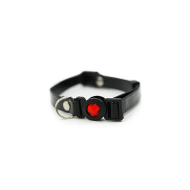 HEY! COLLAR PARA GATOS NEGRO 20-32 CM