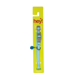HEY! COLLAR ELEGANTE CELESTE PARA GATOS