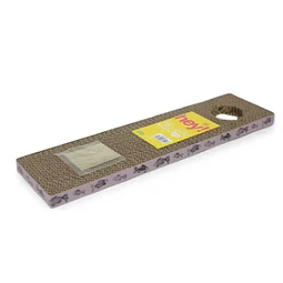 HEY! RASCADOR VERTICAL PERFORADO PARA PUERTA DE GATO 45X12X2 CM