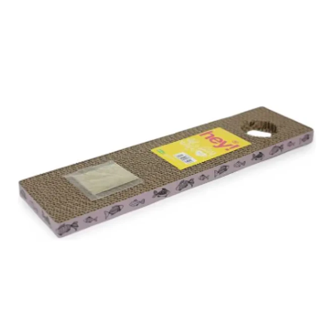HEY! RASCADOR VERTICAL PERFORADO PARA PUERTA DE GATO 45X12X2 CM