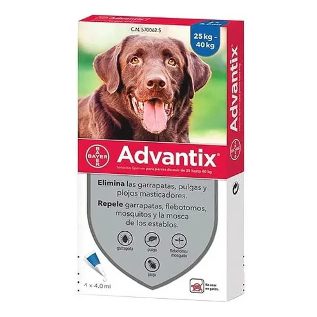 ADVANTIX PIPETA 25-40 KG
