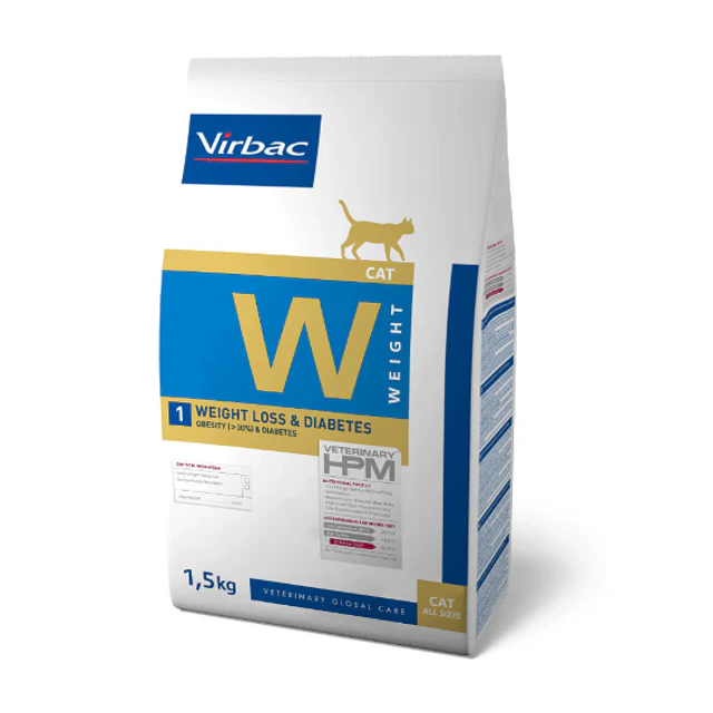 VIRBAC 1,5 KG. GATO WEIGHT LOSS Y DIABETES  