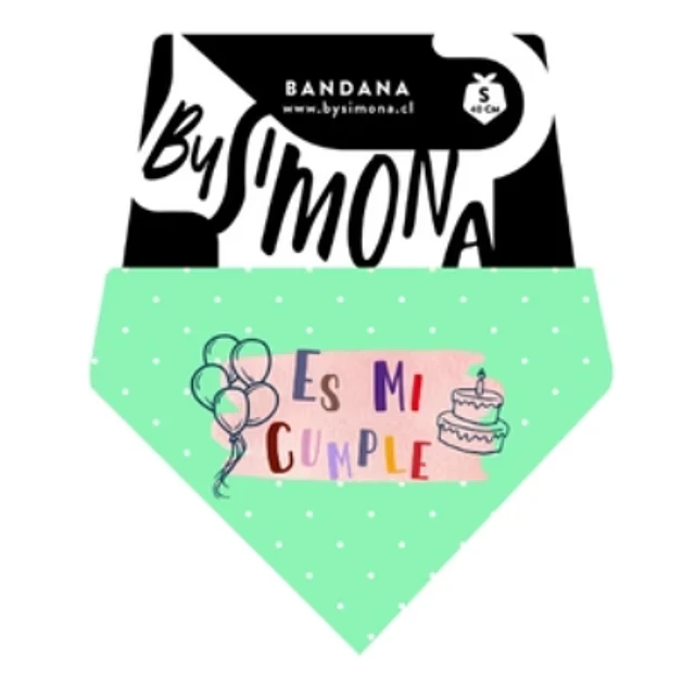 BY SIMONA BANDANA CLASICA ES MI CUMPLE L