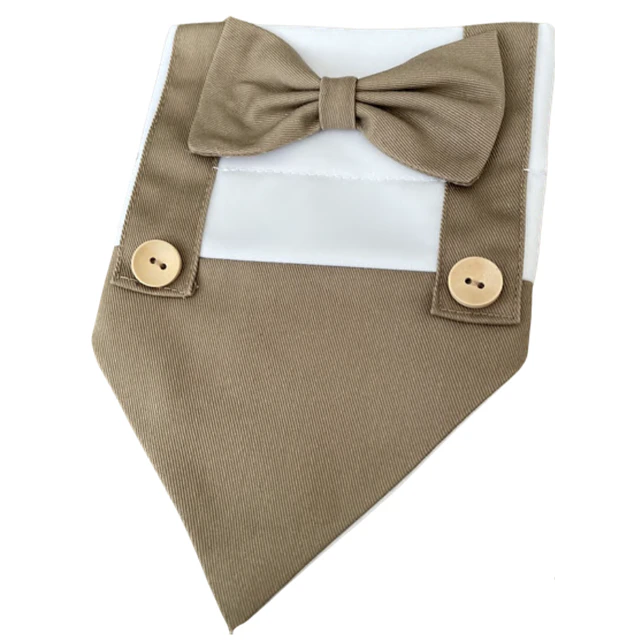 BY SIMONA BANDANA SMOKING BEIGE XS