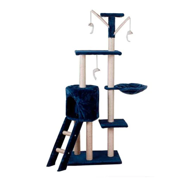 RASCADOR TIPO ARBOL BLUE 50X35X140 CM.