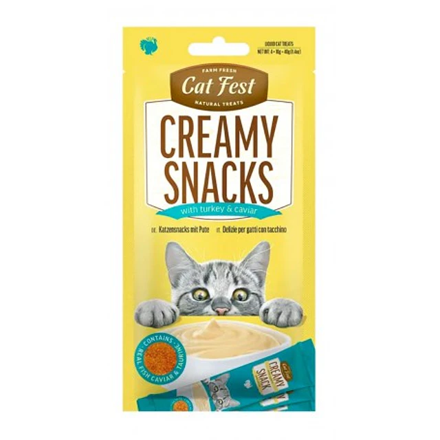 CATFEST CAVIAR TURKEY PAVO 40GR
