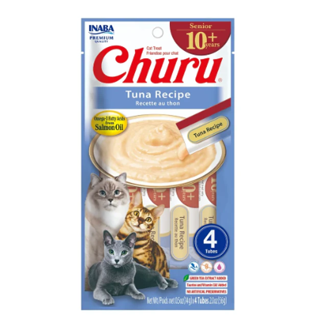 CHURU CAT SENIOR 10+ ATUN