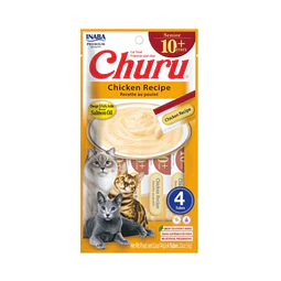 CHURU CAT SENIOR 10+ POLLO