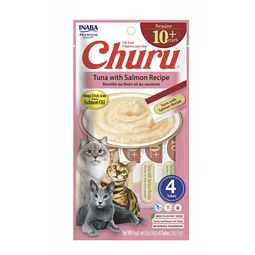 CHURU CAT SENIOR 10+ ATUN/SALMON
