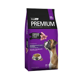 PREMIUM PERRO ADULTO CORDERO 20 KG.