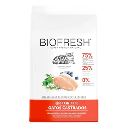 BIOFRESH 1,5 KG. GATO CASTRADO POLLO
