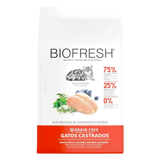BIOFRESH 1,5 KG. GATO CASTRADO POLLO