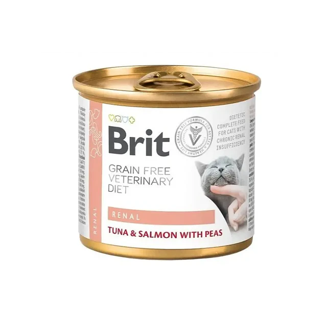BRIT VETERINARY 200 GRS CAT RENAL
