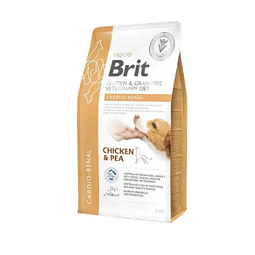BRIT VETERINARY 2 KG. DOG CARDIO - RENAL