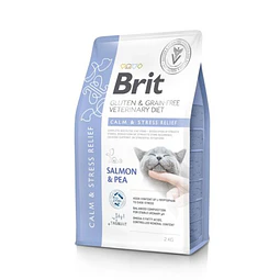 BRIT VETERINARY 2 KG CAT CALM & STRESS RELIF