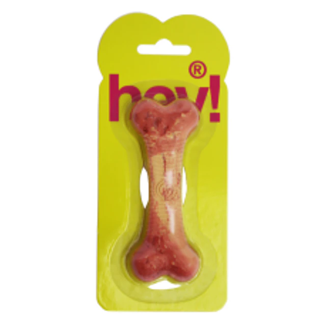 HEY! HUESO DE GOMA INTERACTIVO TALLA S 11,5 CM