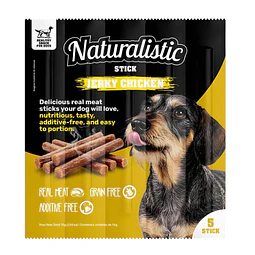 NATURALISTIC STICK JERKY CHICKEN 5 UN - 75 GR