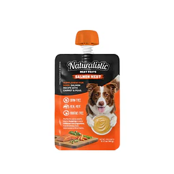 NATURALISTIC MEAT PASTE SALMON & ATUN MEAT 90 GR