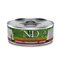 N&D PRIME 80 GRS. CAT KITTEN POLLO/GRANADA