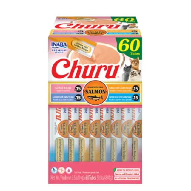 CHURU CAT VARIEDAD SALMON 60 UND