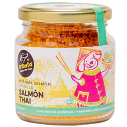 TRIBUTO 80 GRS. PATE SALMON THAI