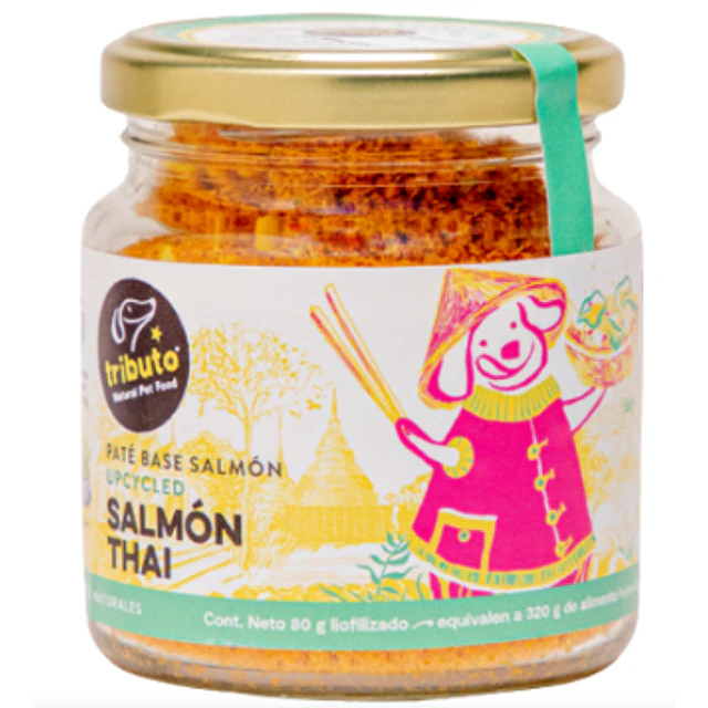 TRIBUTO 80 GRS. PATE SALMON THAI