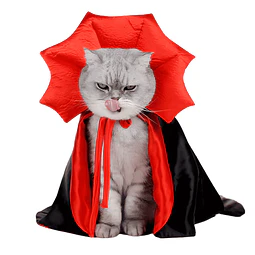MP DISFRAZ VAMPIRO PARA GATOS